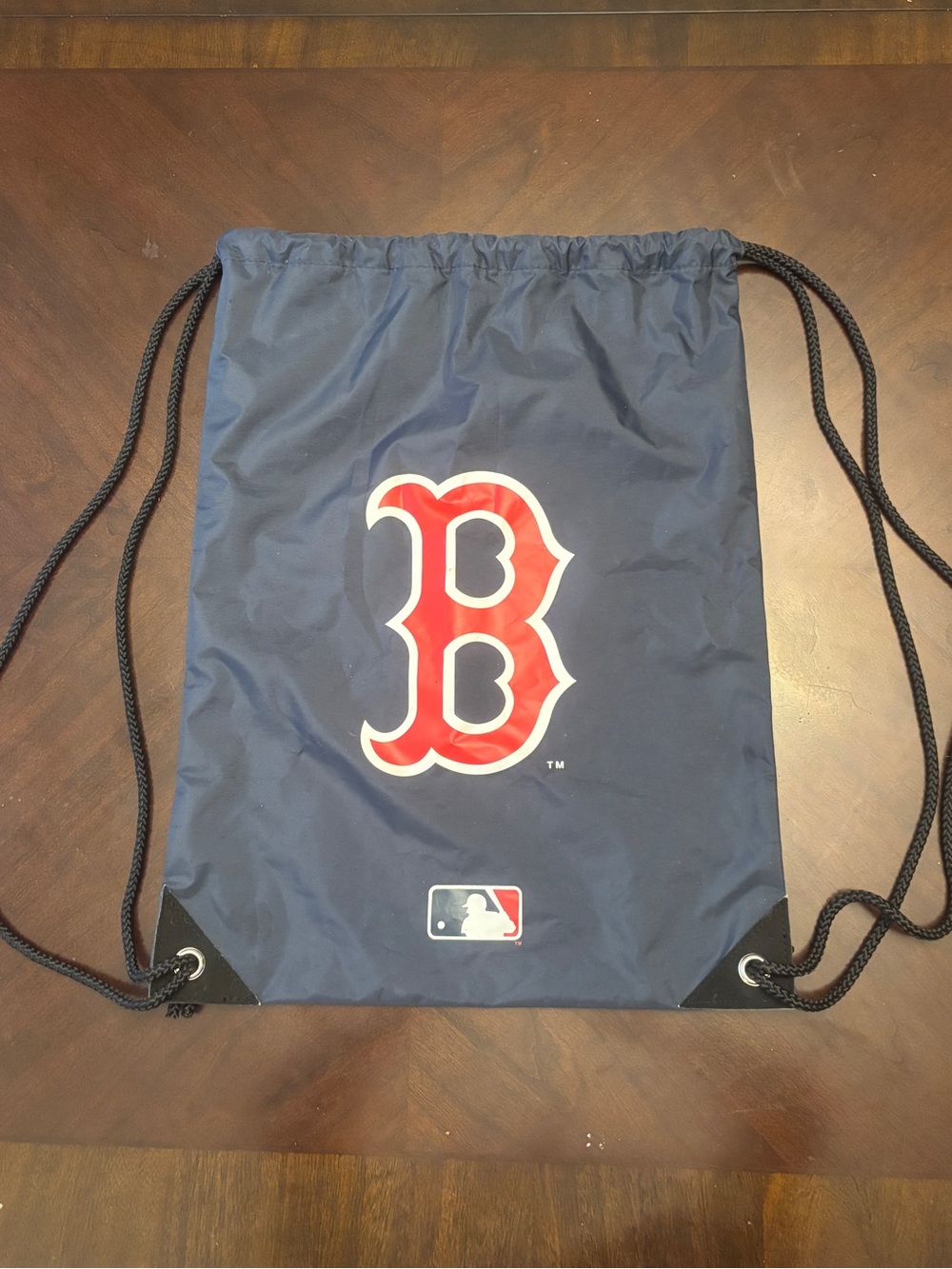 MLB Boston Red Sox Navy Drawstring Backpack